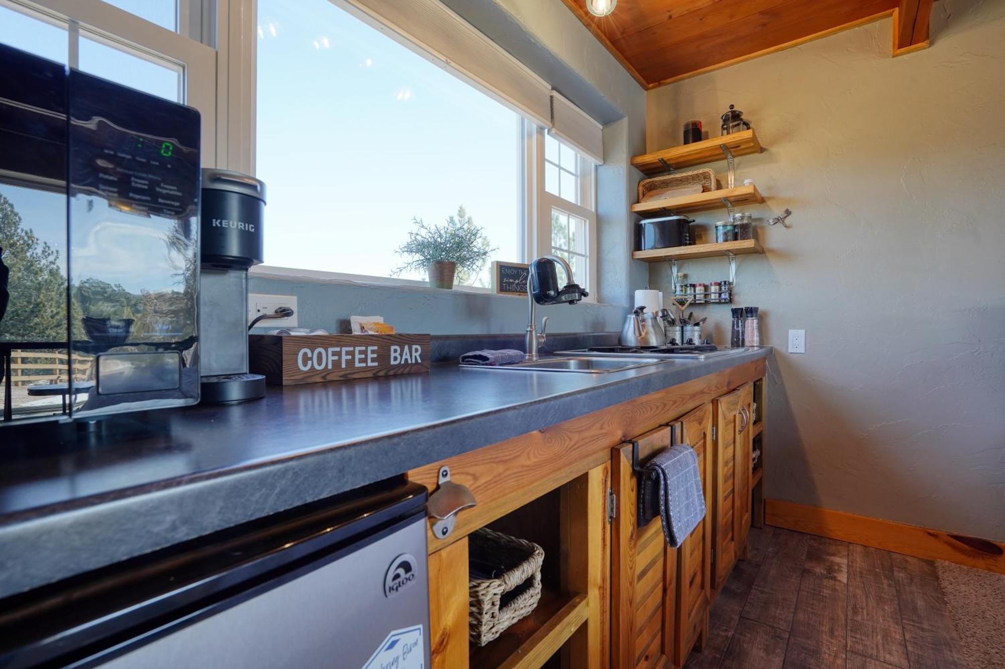 Sunrise Cabin At Highland Meadows Hot Springs Buitenkant foto