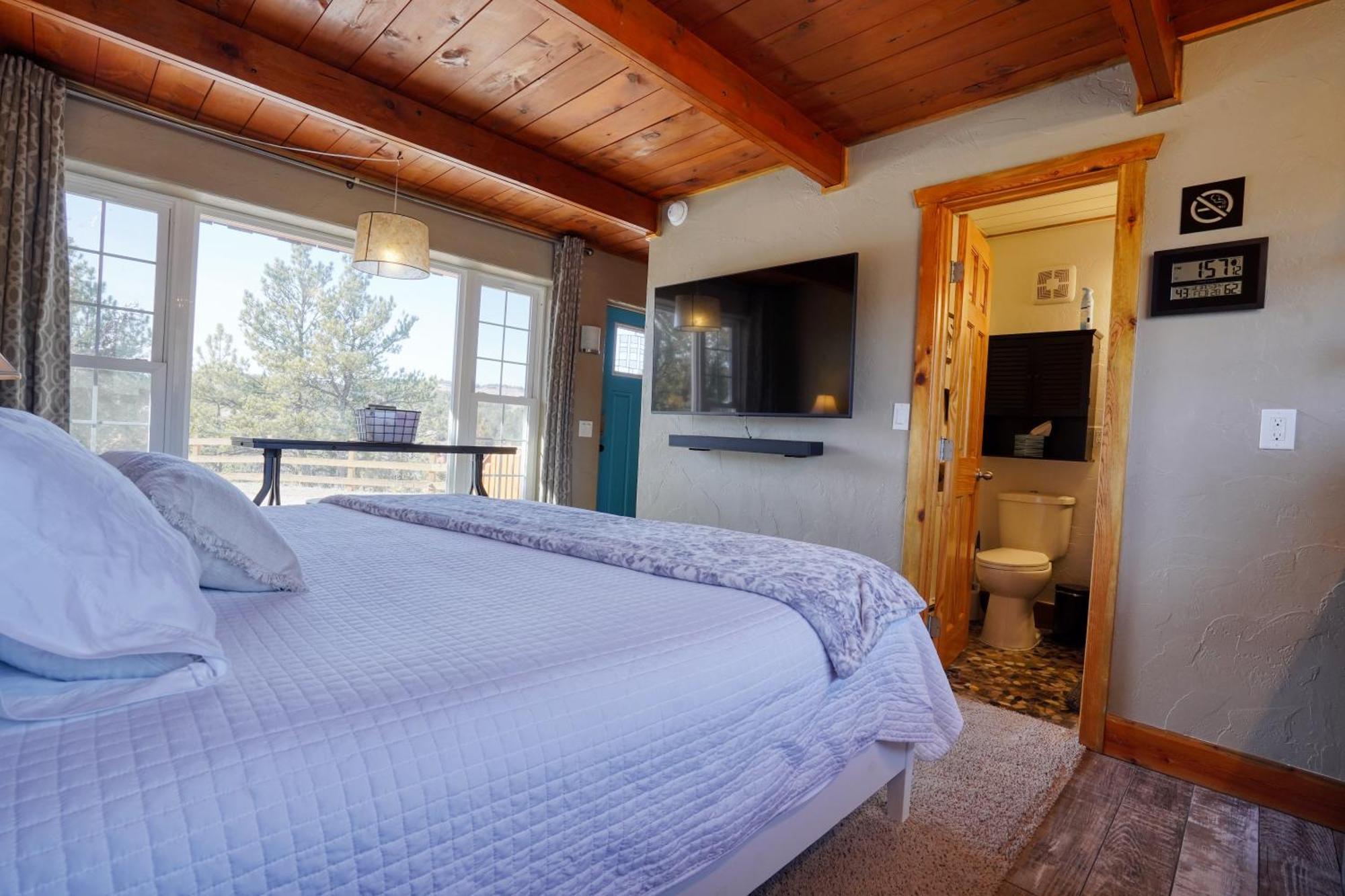 Sunrise Cabin At Highland Meadows Hot Springs Buitenkant foto